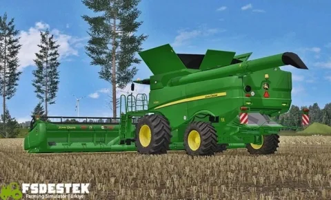 FS17 - John Deere S690i Biçer Döver V1