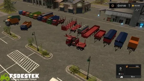 FS17 - Kamaz Büyük Paket V1