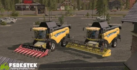 FS17 - New Holland CX 8000 Biçer Döver