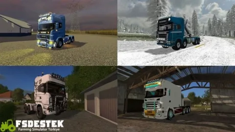 FS17 - Scania Kamyon Paketi V1