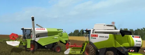 FS17 - Claas Biçer Döver Paketi