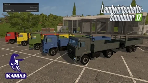 FS17 - Kamaz ve Römork Paketi V1.1