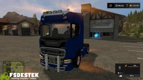 FS17 - Scania S580 Kamyon Modu