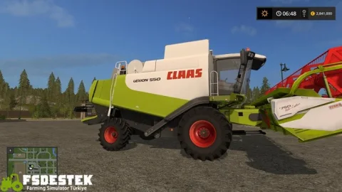 FS17 - Claas Lexion 550 Biçer Döver Paketi V1