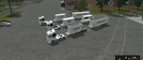 FS17 - Konteyner Römork ve Dorse Paketi