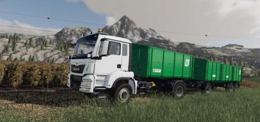 FS19 - Man Tgs Agro Kamyon & Kroger Hkd Paketi V1.0.0.1