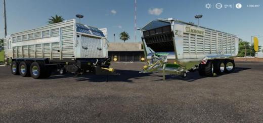 FS19 - Krone Krom Kendinden Yüklemeli Yem Vagonu V1.0