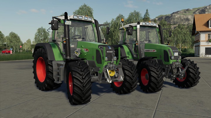 FS19 - Fendt 400 Vario Traktör V2.0