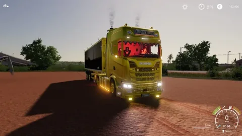 FS19 - Scania S580 V8 Kamyon Modu