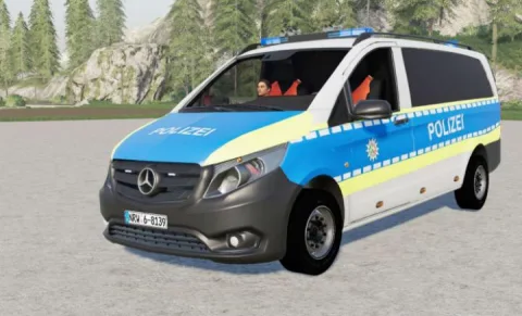FS19 - Mercedes-Benz Vito (W447) Polis Arabası V2