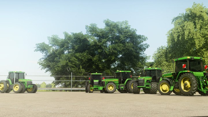 FS19 - John Deere 8110-8410 Traktör V1.1