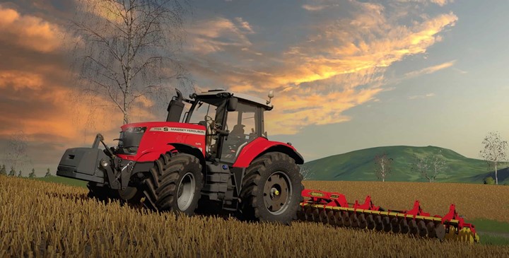 FS19 - Massey Ferguson 7700S Traktör V1.0