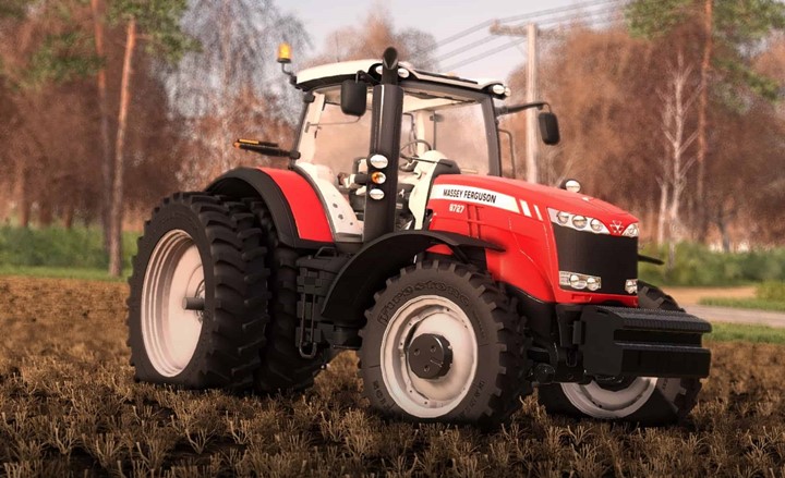 FS19 - Massey Ferguson 8700 Amerikan Traktörü V1.2