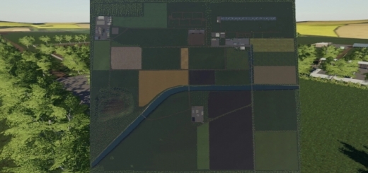 FS19 İnek Çiftliği Haritası
