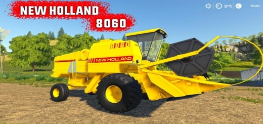 FS19 New Holland Clayson 8060 Biçerdöver V2.0