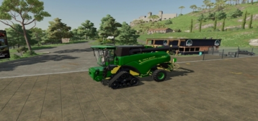 FS22 John Deere Cr1090 Biçerdöver Paketi V1.0