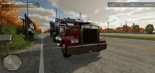 FS22 Kenworth W900 Tır Modu V1.0