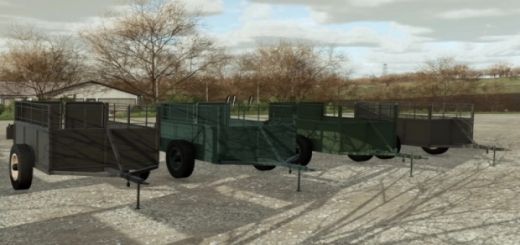FS22 Lizard Canlı Hayvan Taşıma Römorku V1.0