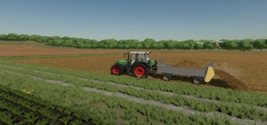 FS22 Lizard N-235/1 Gübre Serpme Römorku V1.0
