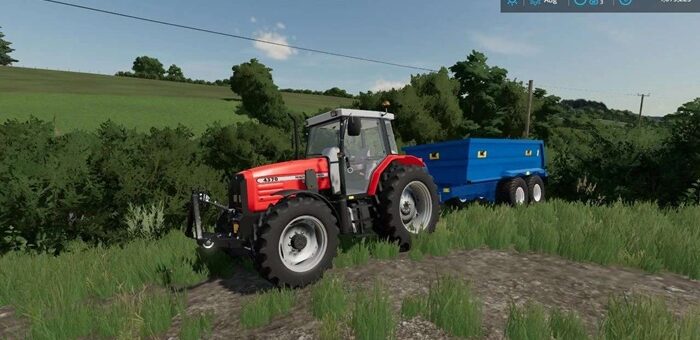 FS22 - Massey Ferguson 4370 Traktör V1.3
