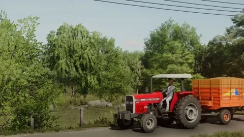 FS22 - Massey Ferguson 398 Traktör V1.0