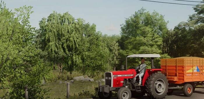 FS22 - Massey Ferguson 398 Traktör V1.0