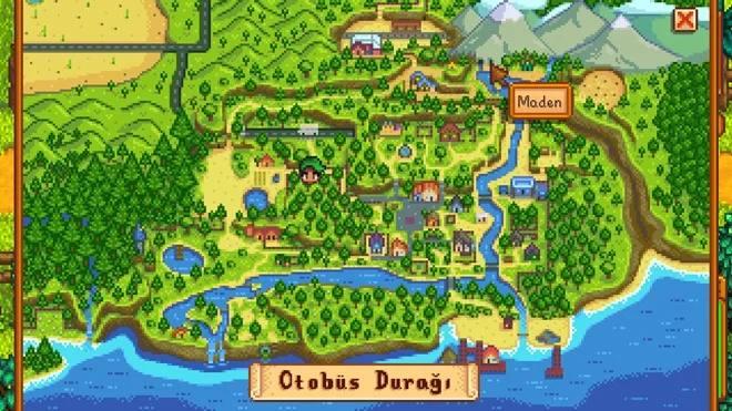 Stardew Valley Pelikan Kasabası