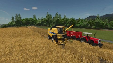 FS25 - New Holland TC 5000 Serisi Biçerdöver V1.0