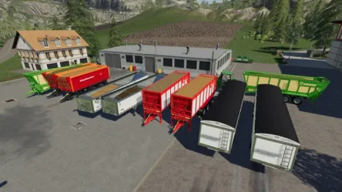 FS19 - Römorklar için Bütün Ürünleri Taşıma Desteği Modu İndir