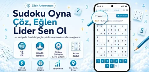 Klasik Sudoku Oyna ve Dünya ile Yarış