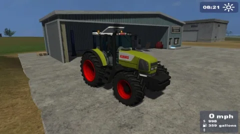 FS09 - Claas Ares 826 RZ Traktör Modu İndir