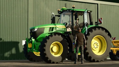 FS25 John Deere 6M Traktör Modu İndir