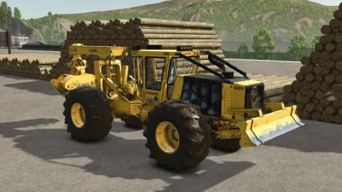 FS25 Lizard 632H Ormancılık Traktörü Modu İndir