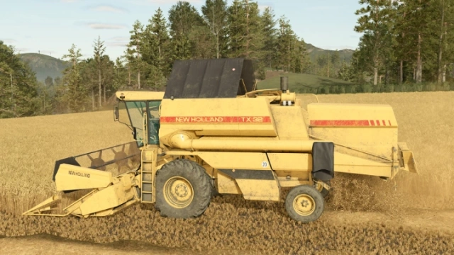 FS25 New Holland TX 32 Biçerdöver Modu İndir