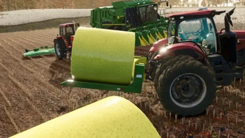 FS25 Lizard 2085-P Pamuk Balya Taşıyıcı Ekipmanı Modu İndir