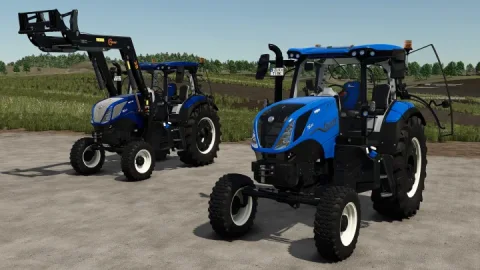 FS25 New Holland T6 2 Çeker Traktör Modu İndir