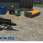 Fliegl Hakenlift Sistem Traktör Römork Paketi