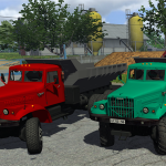 KrAZ 256 ( Kırmızı ve Yeşil)