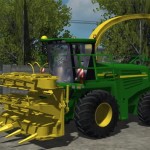 John Deere 7750i + JD300 Biçer Döver Paketi