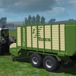 Krone ZX 400 GL Çim Toplama Römorku