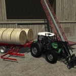 Round Bale AutoStack Yuvarlar Balya Toplama Aracı