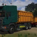 Scania 620 HKL + Meiler containers