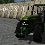 John Deere 7810 Traktörü Mükemmel ÇEkiş Gücü