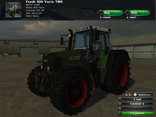 FENDT 820 vario