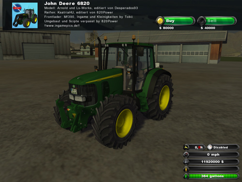 JohnDeere6820