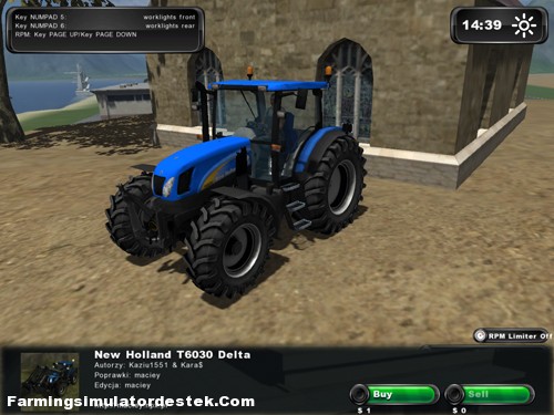 New Holland T 6030 - FSDESTEK - Farming Simulator Oyunları Mod ve ...