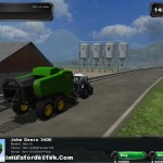 John Deere 3400 Köşeli Balya Makinesi