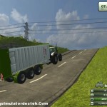 Fliegl Gigant ASW 370 Yeşil Römork