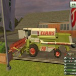 Claas 218 Mega Biçer Döver