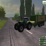 Krone ZX 550 Yem Vagonu Römorku